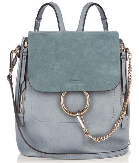 chloe faye backpack sizes|chloe faye handbag.